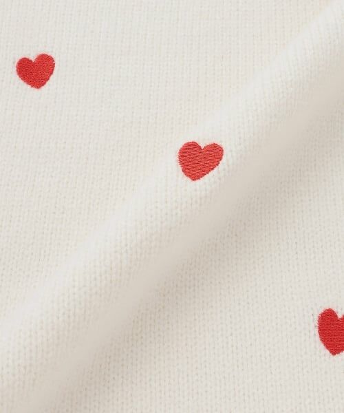 minimal / ミニマル ニット・セーター | ハート刺しゅうニット | 詳細4