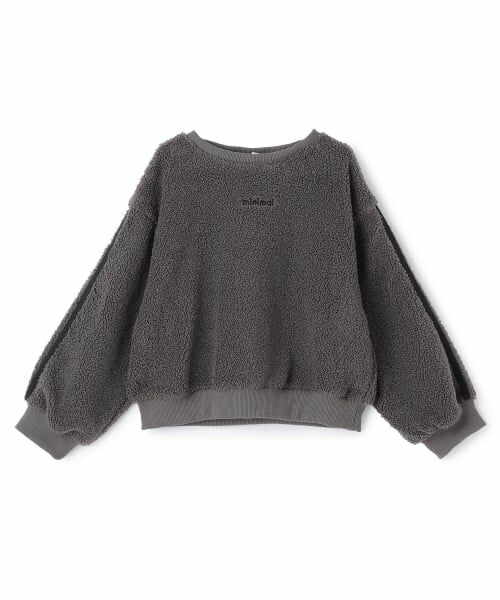 minimal / ミニマル スウェット | ボアプルオーバー | 詳細11