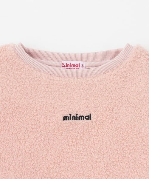 minimal / ミニマル スウェット | ボアプルオーバー | 詳細2