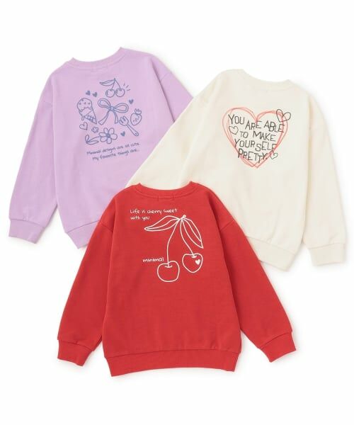 minimal / ミニマル スウェット | 裏毛バックプリントアソートプルオーバー | 詳細11