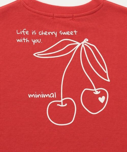 minimal / ミニマル スウェット | 裏毛バックプリントアソートプルオーバー | 詳細8