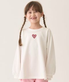 minimal / ミニマル その他トップス | 裏毛Aラインワンポイントプルオーバー