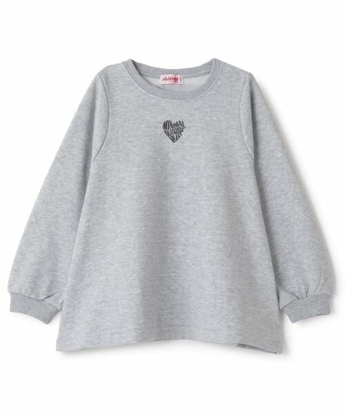 minimal / ミニマル その他トップス | 裏毛Aラインワンポイントプルオーバー | 詳細10