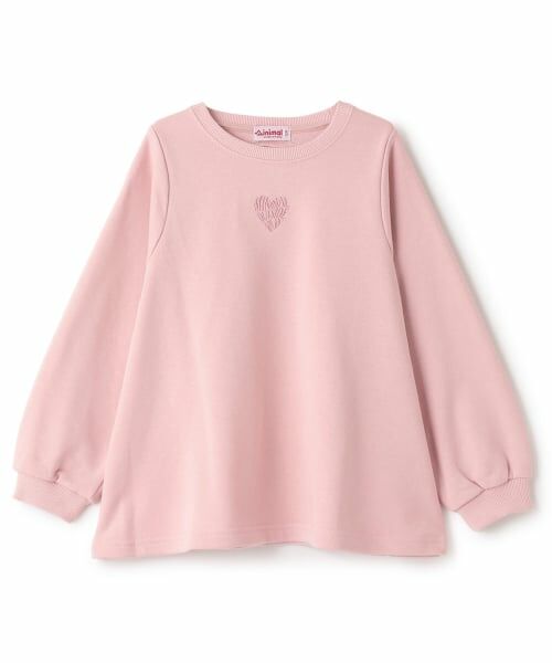 minimal / ミニマル その他トップス | 裏毛Aラインワンポイントプルオーバー | 詳細12