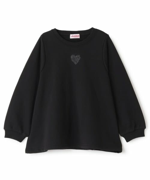 minimal / ミニマル その他トップス | 裏毛Aラインワンポイントプルオーバー | 詳細15