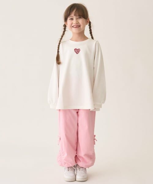 minimal / ミニマル その他トップス | 裏毛Aラインワンポイントプルオーバー | 詳細19