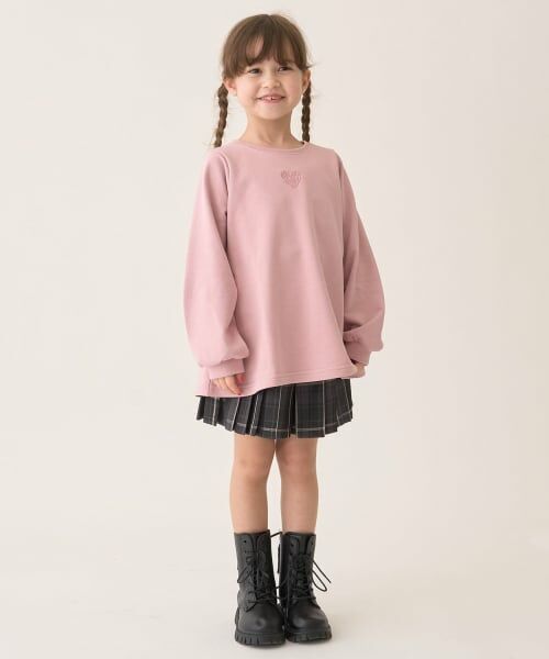 minimal / ミニマル その他トップス | 裏毛Aラインワンポイントプルオーバー | 詳細21