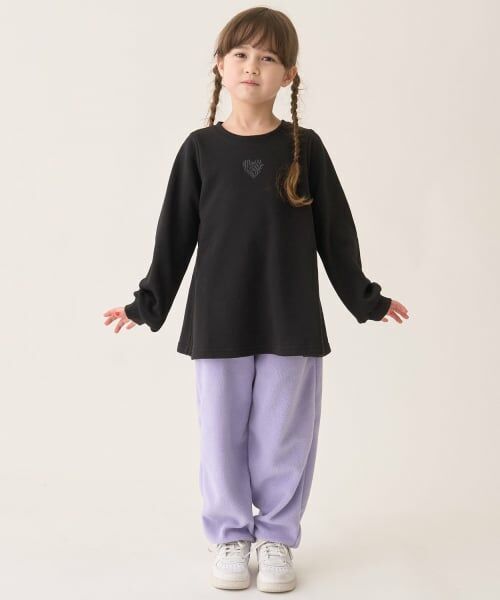 minimal / ミニマル その他トップス | 裏毛Aラインワンポイントプルオーバー | 詳細22