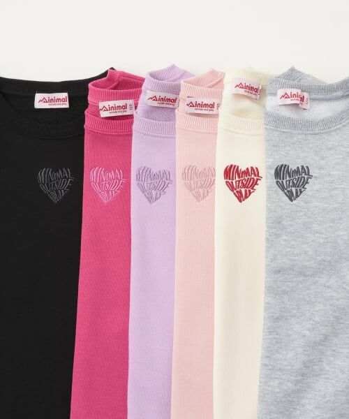 minimal / ミニマル その他トップス | 裏毛Aラインワンポイントプルオーバー | 詳細3