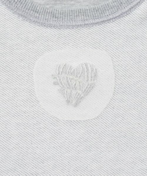 minimal / ミニマル その他トップス | 裏毛Aラインワンポイントプルオーバー | 詳細4