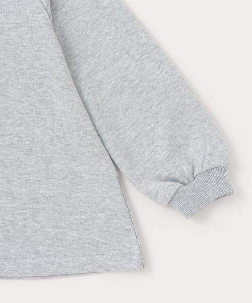 minimal / ミニマル その他トップス | 裏毛Aラインワンポイントプルオーバー | 詳細5