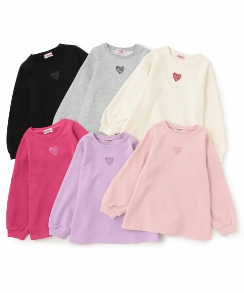 minimal / ミニマル その他トップス | 裏毛Aラインワンポイントプルオーバー | 詳細8