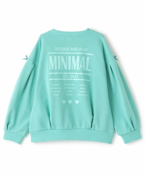 minimal / ミニマル スウェット | 裏毛バックプリントプルオーバー | 詳細1