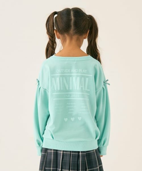 minimal / ミニマル スウェット | 裏毛バックプリントプルオーバー | 詳細13