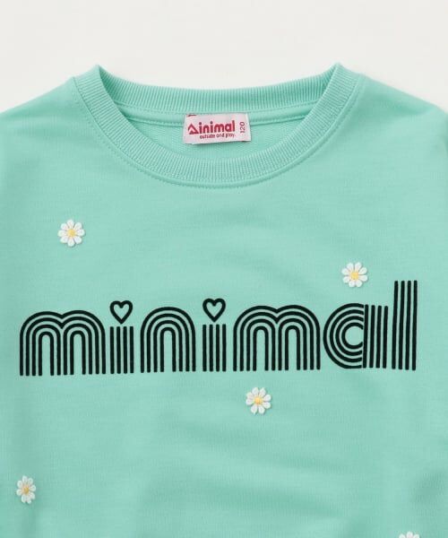 minimal / ミニマル スウェット | 刺しゅうアソートプルオーバー | 詳細2