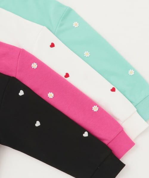 minimal / ミニマル スウェット | 刺しゅうアソートプルオーバー | 詳細3