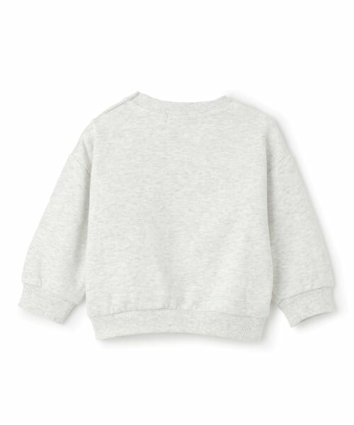 minimal / ミニマル スウェット | 【裏起毛】【綿100】ルーズシルエットロゴプルオーバー/トレーナー | 詳細1