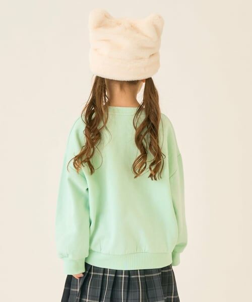 minimal / ミニマル スウェット | 【裏起毛】【綿100】ルーズシルエットロゴプルオーバー/トレーナー | 詳細13