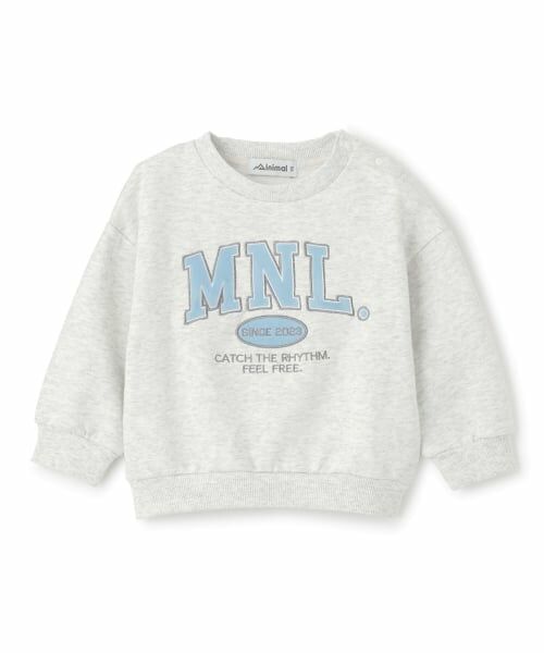 minimal / ミニマル スウェット | 【裏起毛】【綿100】ルーズシルエットロゴプルオーバー/トレーナー | 詳細18