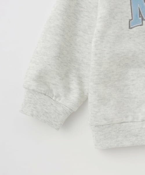minimal / ミニマル スウェット | 【裏起毛】【綿100】ルーズシルエットロゴプルオーバー/トレーナー | 詳細3
