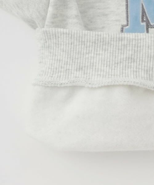 minimal / ミニマル スウェット | 【裏起毛】【綿100】ルーズシルエットロゴプルオーバー/トレーナー | 詳細4