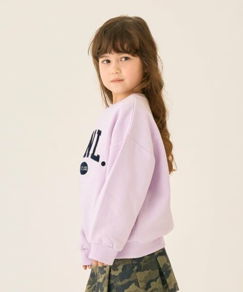 minimal / ミニマル スウェット | 【裏起毛】【綿100】ルーズシルエットロゴプルオーバー/トレーナー | 詳細9