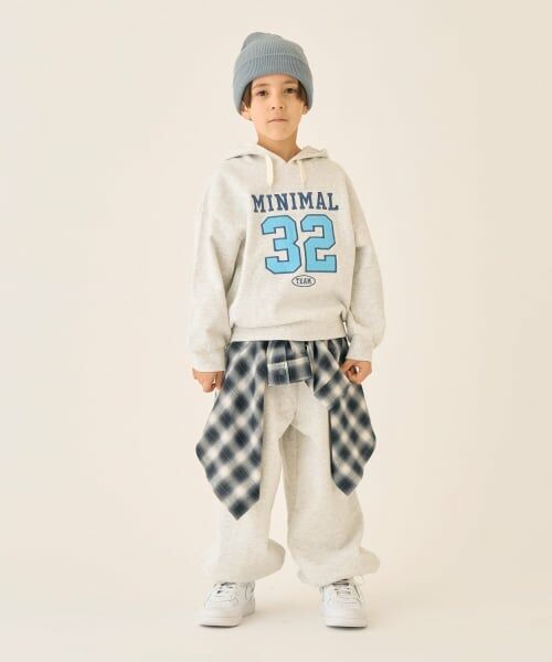 minimal / ミニマル パーカー | 【裏起毛】【綿100】ナンバー＆ハートパーカー | 詳細14