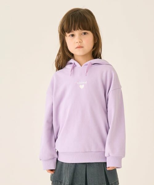 minimal / ミニマル パーカー | 【裏起毛】【綿100】ナンバー＆ハートパーカー | 詳細9