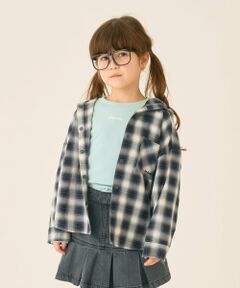 minimal / ミニマル パーカー | チェックシャツパーカー