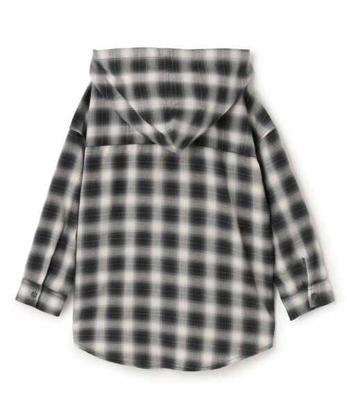 minimal / ミニマル パーカー | チェックシャツパーカー | 詳細12