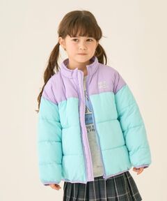 切替中綿ブルゾン