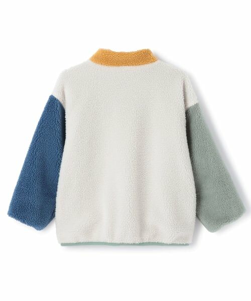 minimal / ミニマル ブルゾン | リバーシブル配色ボアアウター | 詳細1