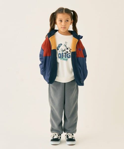 minimal / ミニマル ブルゾン | リバーシブル配色ボアアウター | 詳細24