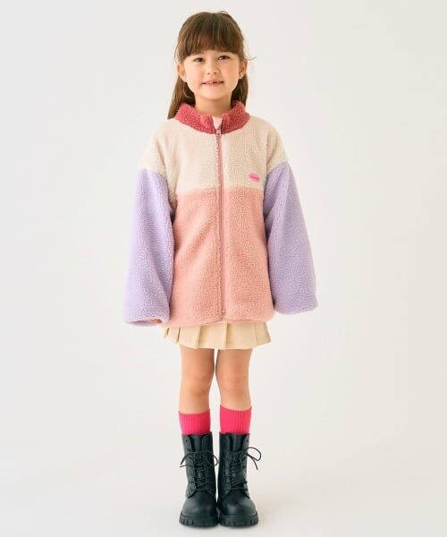 minimal / ミニマル ブルゾン | リバーシブル配色ボアアウター | 詳細26