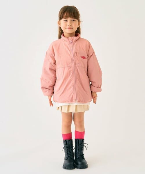 minimal / ミニマル ブルゾン | リバーシブル配色ボアアウター | 詳細28