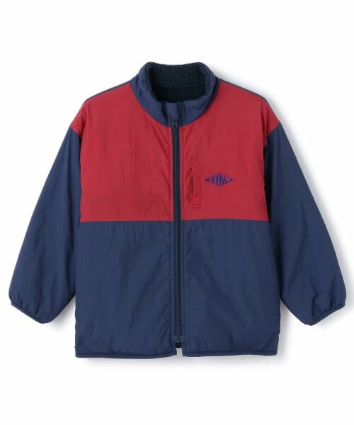 minimal / ミニマル ブルゾン | リバーシブル配色ボアアウター | 詳細4