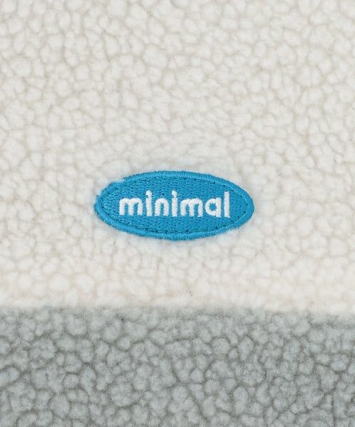 minimal / ミニマル ブルゾン | リバーシブル配色ボアアウター | 詳細8
