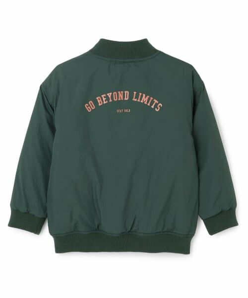 minimal / ミニマル ブルゾン | リバーシブルキルトMA-1 | 詳細1