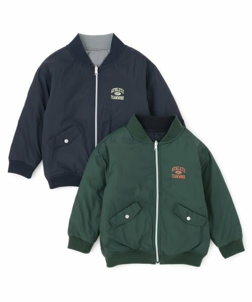 minimal / ミニマル ブルゾン | リバーシブルキルトMA-1 | 詳細15