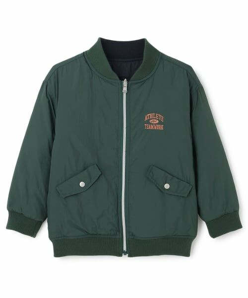 minimal / ミニマル ブルゾン | リバーシブルキルトMA-1 | 詳細16