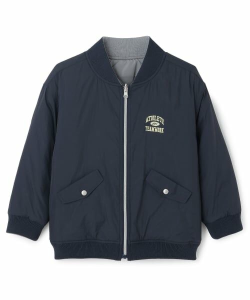 minimal / ミニマル ブルゾン | リバーシブルキルトMA-1 | 詳細17