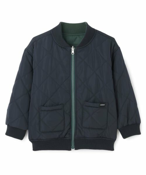 minimal / ミニマル ブルゾン | リバーシブルキルトMA-1 | 詳細2