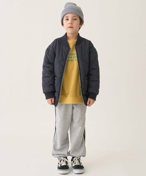 minimal / ミニマル ブルゾン | リバーシブルキルトMA-1 | 詳細20