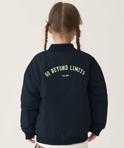 minimal / ミニマル ブルゾン | リバーシブルキルトMA-1 | 詳細22