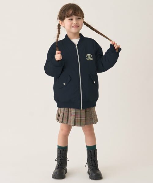 minimal / ミニマル ブルゾン | リバーシブルキルトMA-1 | 詳細23