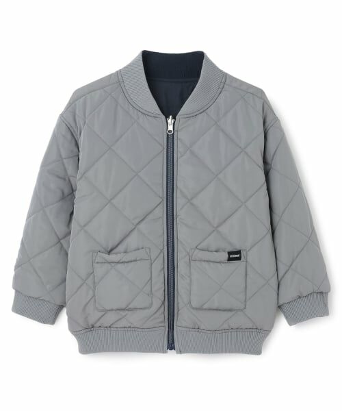 minimal / ミニマル ブルゾン | リバーシブルキルトMA-1 | 詳細3