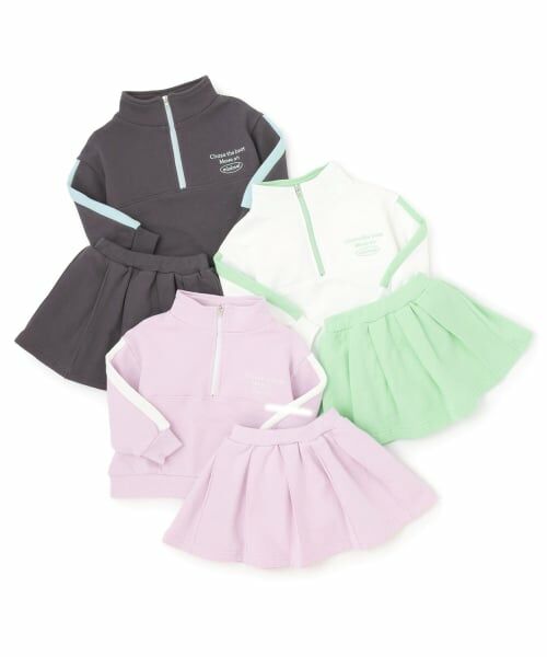 minimal / ミニマル スウェット | 【裏起毛】【綿100】ハーフジップセットアップ | 詳細11