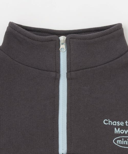 minimal / ミニマル スウェット | 【裏起毛】【綿100】ハーフジップセットアップ | 詳細12