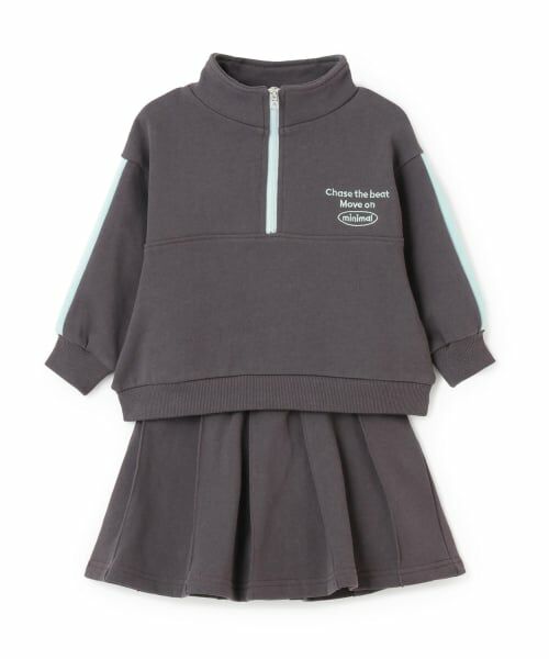 minimal / ミニマル スウェット | 【裏起毛】【綿100】ハーフジップセットアップ | 詳細22