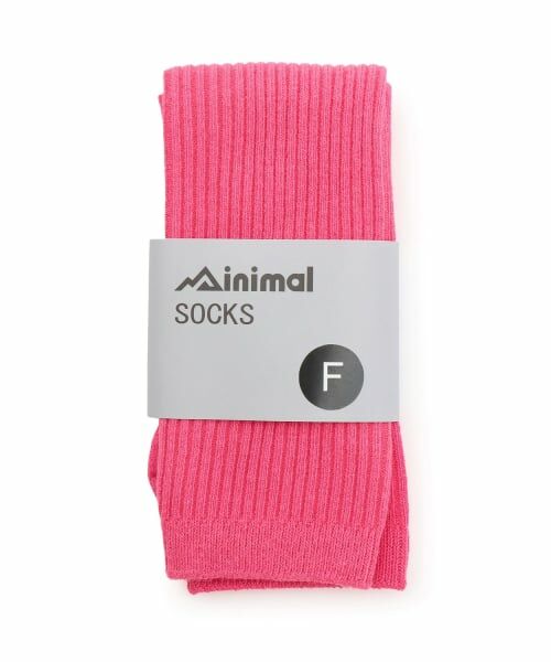 minimal / ミニマル ソックス | サイズレス無地ソックス | 詳細5